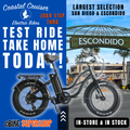 eBike Coastal Cruiser 20x4 Step Thru - Black - Ready to Ride