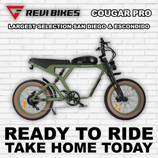 eBike Revi Cougar Pro - Wild Green - Ready to Ride