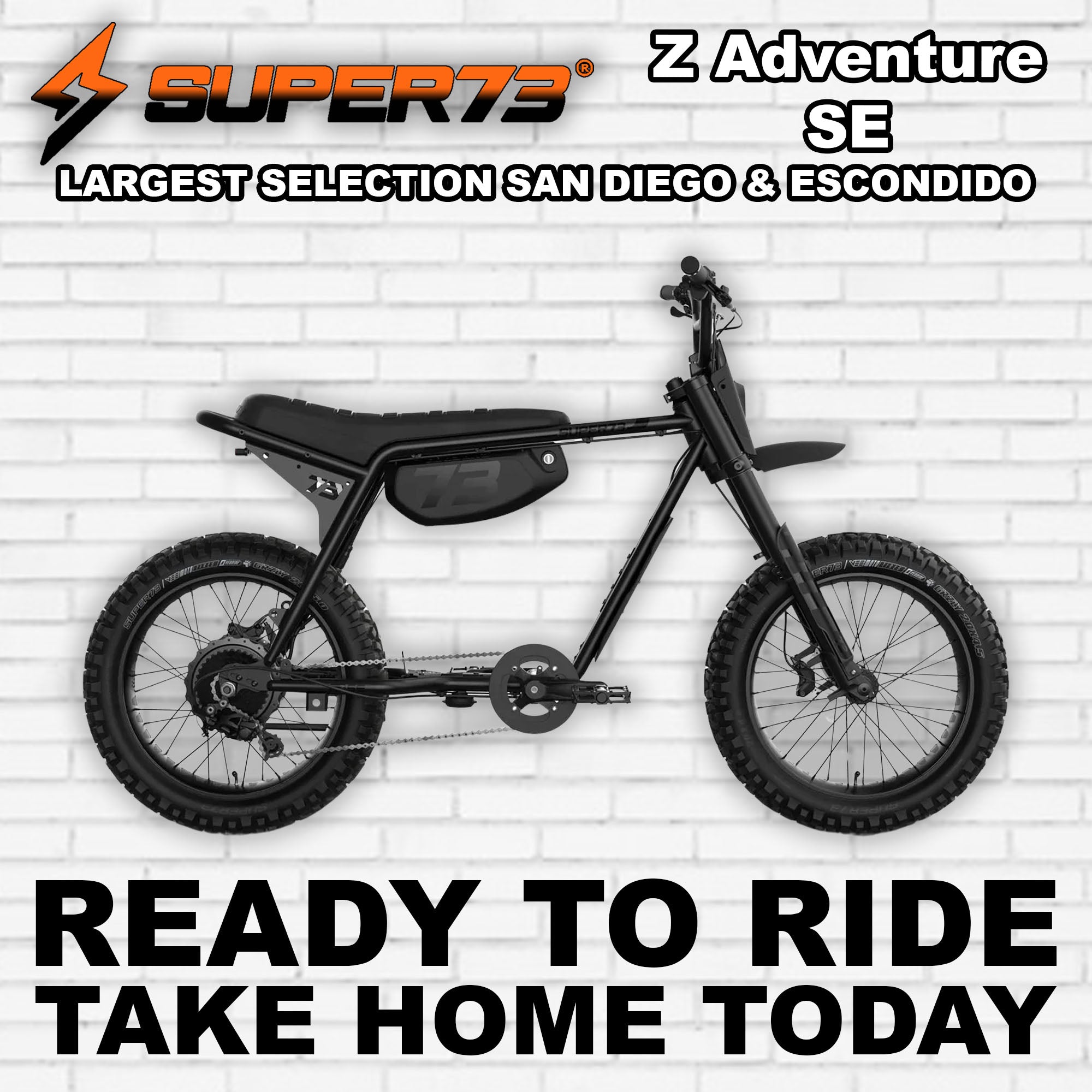 eBike Super73 Z Adventure Series SE - Blackout