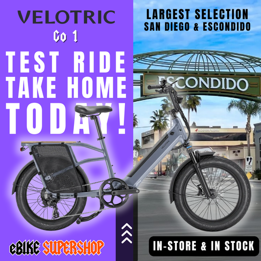 eBike Velotric Go 1 - Indigo Gray - Ready to Ride