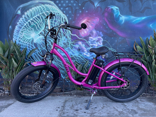 eBike Black Studded Gel Seat for Ebike