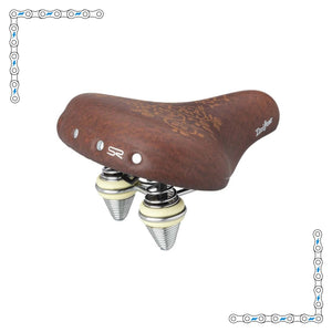 eBike Brown Floral Gel Seat for Ebike - Accessories - EBIKE|ACCES|0456 eBike Super Shop