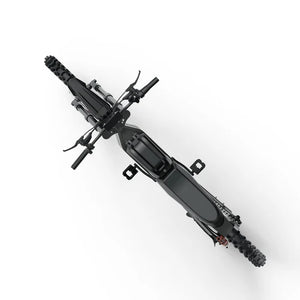 Coswheel R19 electric bike in black, shown from a side angle on a white background, highlighting its thick tires, sturdy frame, and modern design.