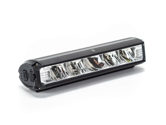 Front view of the eBike EBOX and Dragster Dawn Headlight, designed as a front light for EBOX, shown in a product image with a sleek, modern design.