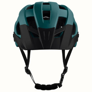 Retrospec Rowan mountain bike helmet in superior blue, side view, designed for eBike use