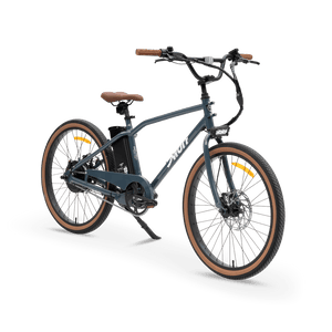 Marine blue eBike MURF Otis side view against a white background