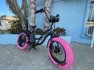 eBike Tires 20" x 4" Pink Knobby for Fat Tire Electric Bike - Parts - EBIKE|TIRES|0499 eBike Super Shop