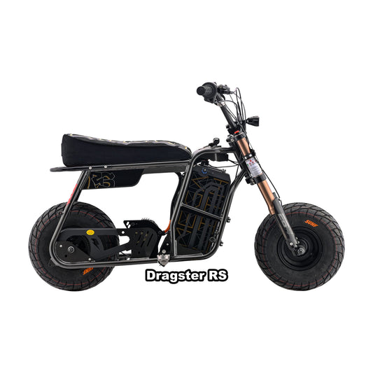 eMOTO Stomp Ebox Dragster RS - Black - Ready to Ride