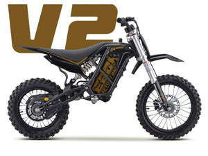 EBOX2 - V2 2000 w Electric Motorcycle Bike - Mini Electric Pit Bike - Electric Pit Bike - EBIKE|V2|BLACK|1295 eBike Super Shop