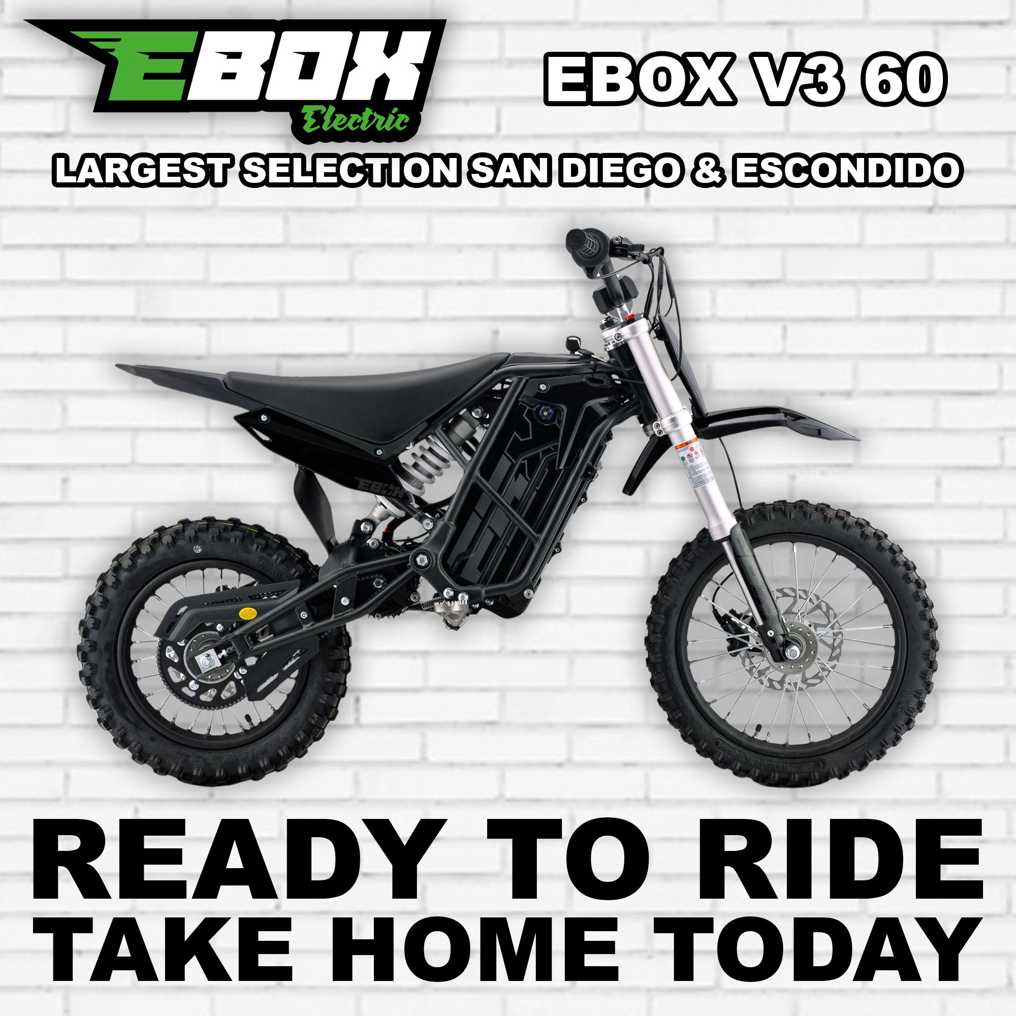Buy eMOTO Stomp Ebox V3 60 - Black - Ready to Ride Online - In