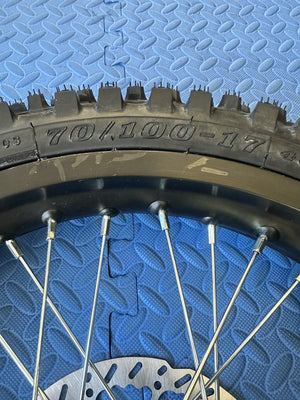 eMoto Wheel Set CST Knobby 17" Complete Rear Wheel & Tire Set for Electric Dirt Bikes - Wheel & Tire Set - EBIKE|2337 eBike Super Shop