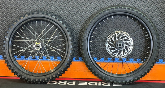 eMoto Wheel Set CST Knobby 17"/19" Complete Front & Rear Wheel & Tire Set for Electric Dirt Bikes - Wheel & Tire Set - EBIKE|2345 eBike Super Shop