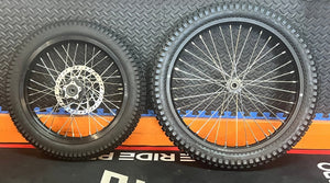 eMoto Wheel Set Shinko 241 Dual Sport 17"/21" Complete Front & Rear Wheel & Tire Set for Moto Bikes - Wheel & Tire Set - EBIKE|2362 eBike Super Shop