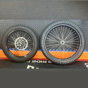 eMoto Wheel Set Shinko 241 Dual Sport 17"/21" Front & Rear Wheel & Tire Set for Moto Bikes *Does not include rotor or sprocket* - Wheel & Tire Set - EBIKE|2362 eBike Super Shop