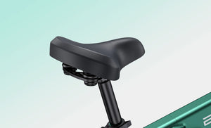 ENGWE EP-2 Pro 3.0 electric bike in matte black, shown from a side angle with fat tires, front suspension fork, rear rack, and foldable frame, displayed on a white background.