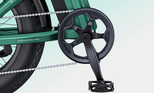 ENGWE EP-2 3.0 electric bike in matte black, shown from a side angle with fat tires, front suspension fork, rear rack, and foldable frame, displayed on a white background.
