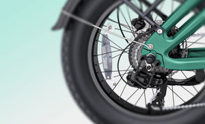 ENGWE EP-2 3.0 electric bike in matte black, shown from a side angle with fat tires, front suspension fork, rear rack, and folded pedals, displayed on a white background.