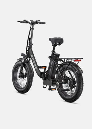 ENGWE L20 2.0 electric bike in Onyx Black, side view, displayed against a plain background