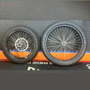 Eride eMoto Wheel Set Shinko 241 Dual Sport 17"/21" Front & Rear Wheel & Tire Set for Moto Bikes *Does not include rotor or sprocket* - Eride Wheel & Tire Set - EBIKE|2733 eBike Super Shop