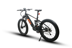 EUNORAU FAT - HS/Hunter X8 - Step Over - EUNOR|FAT - H|Black eBike Super Shop