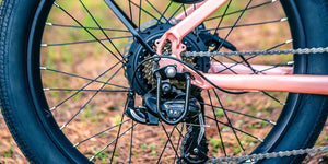 EUNORAU Meta 2024 500w Step Thru eBike 24x3 Fat Fat Tire Electric Beach Cruiser eBike - Fat Tire eBike - EUNOR|FATT|RED|0379 eBike Super Shop