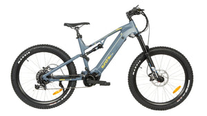 EUNORAU Urus 500w Step Over eBike 27.5x2.8 Mountain Electric Mountain eBike - Mountain eBike - EUNOR|MOUNT|GREY|0341 eBike Super Shop
