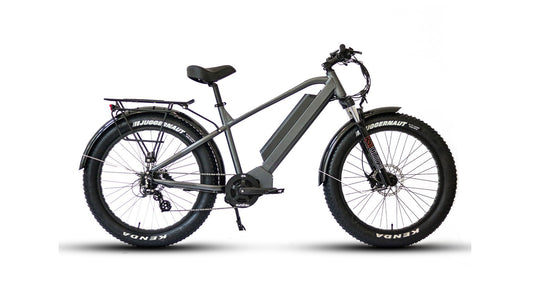 FAT - HD 1.0 Pro / Hunter X7 - Electric Bicycle - HD10RO2619GY1US eBike Super Shop
