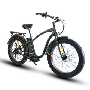 Fat Tire Step Over 26x4 - 52v Beach Cruiser Electric Bike - Cruiser - 210000000776 eBike Super Shop