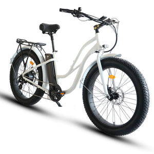 Fat Tire Step Thru 26x4 - 52v Beach Cruiser Electric Bike - Cruiser - 210000000770 eBike Super Shop