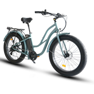Fat Tire Step Thru 26x4 - 52v Beach Cruiser Electric Bike - Cruiser - 210000000771 eBike Super Shop
