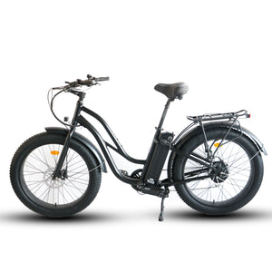 Fat Tire Step Thru 26x4 - 52v Beach Cruiser Electric Bike - Cruiser - 210000000772 eBike Super Shop