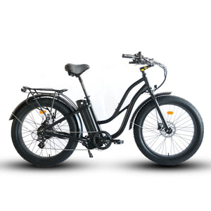 Fat Tire Step Thru 26x4 - 52v Beach Cruiser Electric Bike - Cruiser - 210000000772 eBike Super Shop