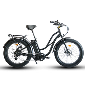 Fat Tire Step Thru 26x4 - 52v Beach Cruiser Electric Bike - Cruiser - 210000000772 eBike Super Shop