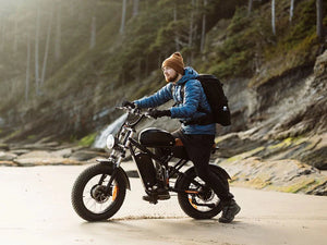 FREEGO Electric e - Moto Style eBike Shotgun Flash F3 Pro Max Dual Motor - Moto 750 w Electric Pit Bike - Moto Style - FREEG|F3 Pro Max|GREEN|1825 eBike Super Shop