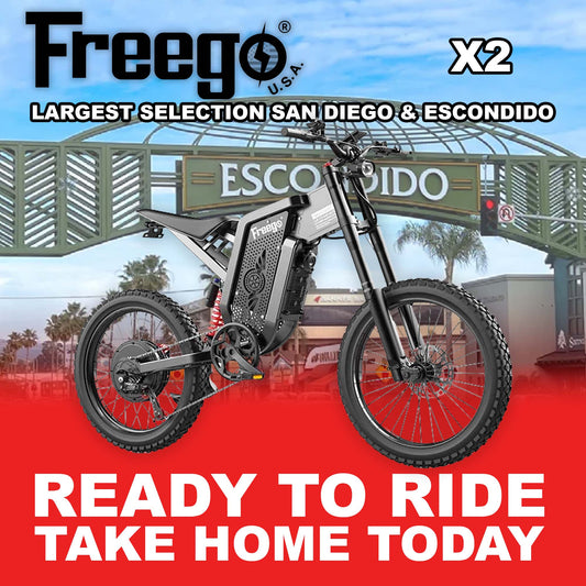 eMOTO Freego X2 - Grey - Ready to Ride