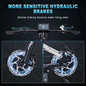 FREESKY Eurostar M - 410 1000 w Mountain Ebike 4 Fat Tire Electric Fat Tire Mountain eBike - Mountain eBike - FREES|MOUNT|RED|0101 eBike Super Shop