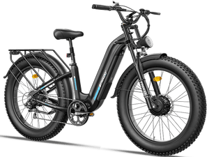 FREESKY Ranger M - 540 - Step Thru - FREES|Range|Black eBike Super Shop