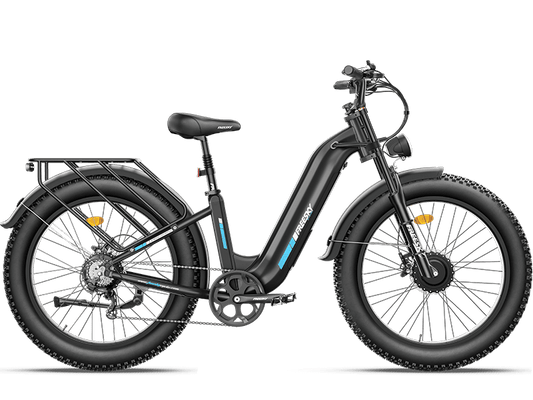 FREESKY Ranger M - 540 - Step Thru - FREES|Range|Black eBike Super Shop