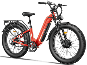 FREESKY Ranger M - 540 - Step Thru - FREES|Range|Red eBike Super Shop
