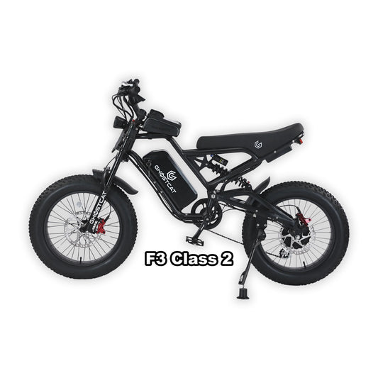 eBike Ghostcat F3 Class 2 - Blackout - In Box