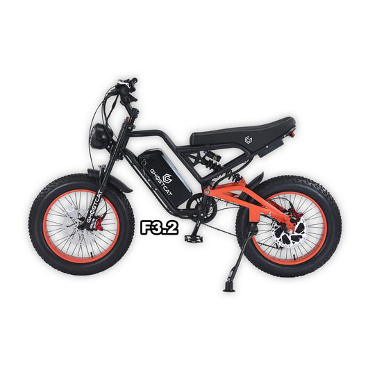 eMOTO GHOSTCAT F3.2 - Burnt Orange - Ready to Ride