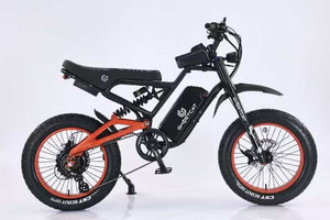 GHOSTCAT F3x.2 1500W Pro - Dirt - GHOST|F3x.2 1500|25 ah|Burnt eBike Super Shop