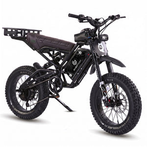 GhostCat F4X Hunter's Edition Full Bundle Blackout with Spider Web battery decal and rear rack