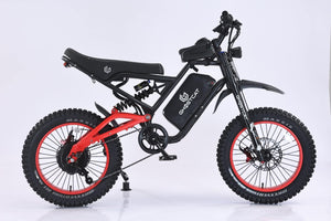 GHOSTCAT F4X Pro - Dirt - GHOST|F4X Pro|25 ah|Red eBike Super Shop