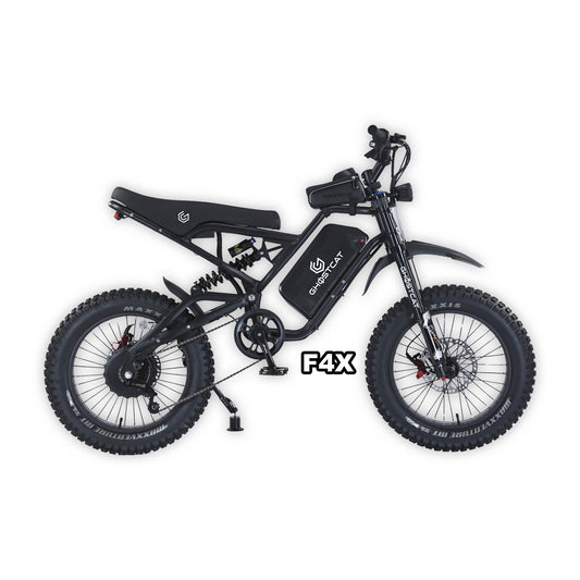 eMOTO GHOSTCAT F4X Pro - Blackout - Ready to Ride