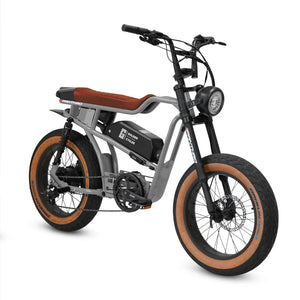 GOLDEN CYCLE Panthro 750w Moto eBike 20x4 Fat Electric e - Moto Style eBike *4/22 DELIVERY - Moto Style - GOLDE|PANTHRO|GREY|2971 eBike Super Shop