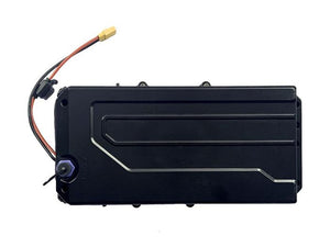 High-capacity eMOTO EBOX 60V 18.2Ah replacement battery for EBOX 2 and Dragster models, product image showing battery design and specifications