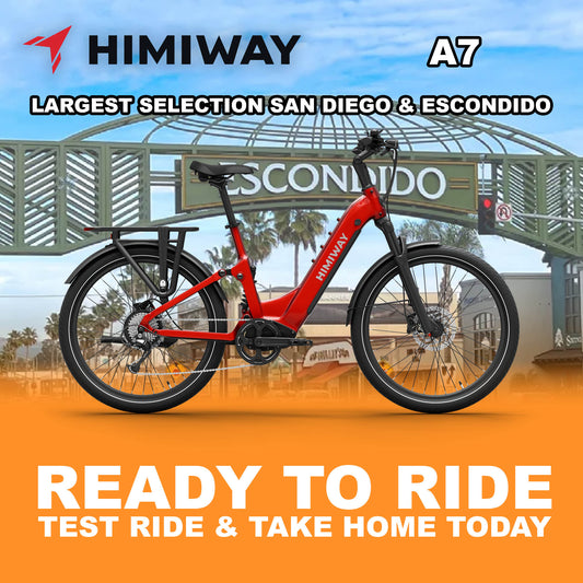 eBike Himiway A7 - Red L - Ready to Ride