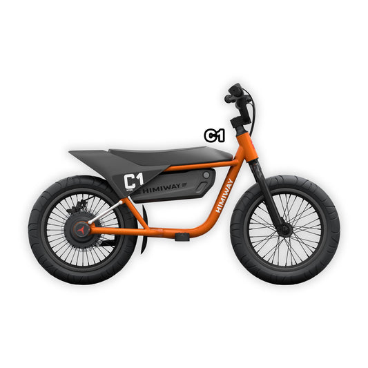 eBike Himiway C1 - Orange - In Box
