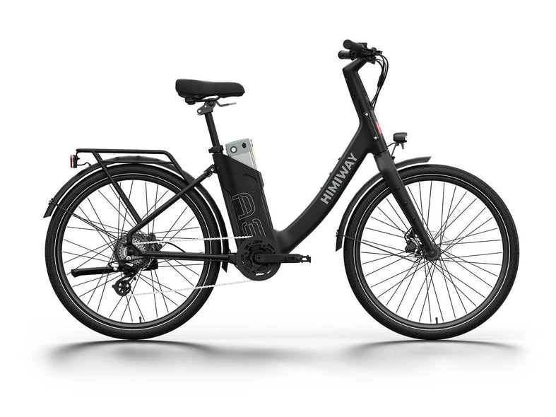 HIMIWAY A3 / Urban Electric Commuter Bike - Step Thru - HIMIW|A3 / |Black eBike Super Shop